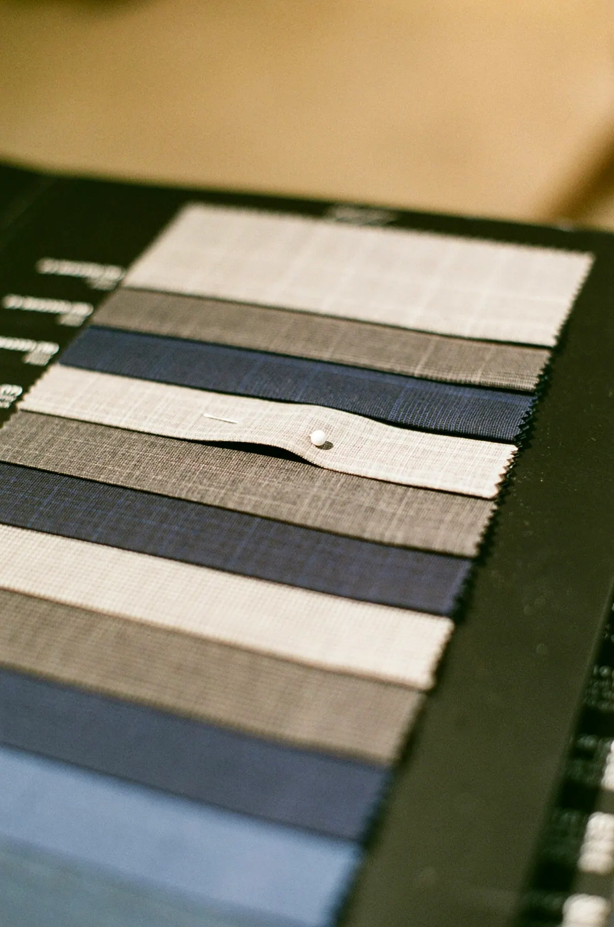 Furniture textile swatch suitable for seating and upholstery applications